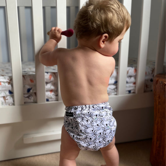 Jungle print Snazzipants Cloth Nappy All In One