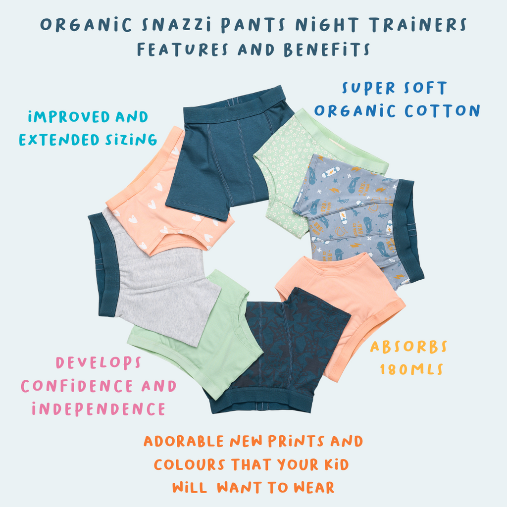 Washable Night Training Pants l Cotton & Comfy