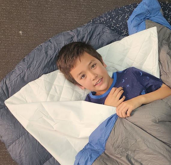 Sleeping Bag Liner Waterproof Quilted Kids