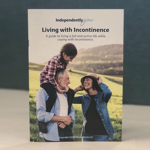 Front Living with Incontinence Guide book