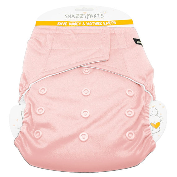 Pink Snazzipants Cloth Nappy All In One